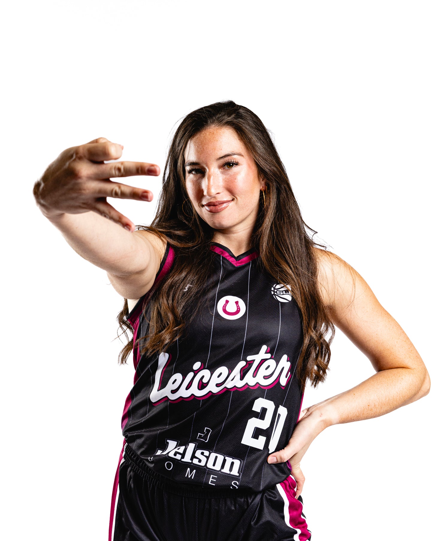 PRE ORDER - Leicester Riders Women x FBT Replica black & Pink Jersey for the 25/26 season.