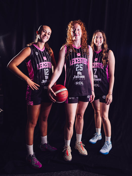 Leicester Riders Women’s Replica Away Jersey for the 26/27 season.