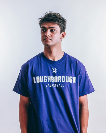 Purple Loughborough Basketball  T-Shirt