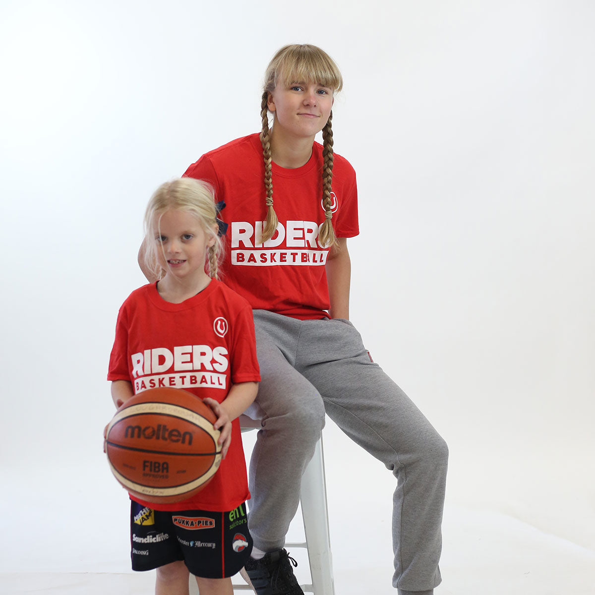Riders Red Basketball T-shirt