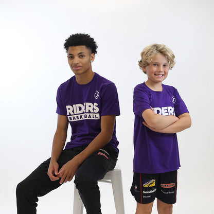 Riders Purple Basketball T-shirt