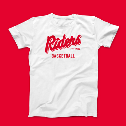 Riders Basketball T-Shirt White